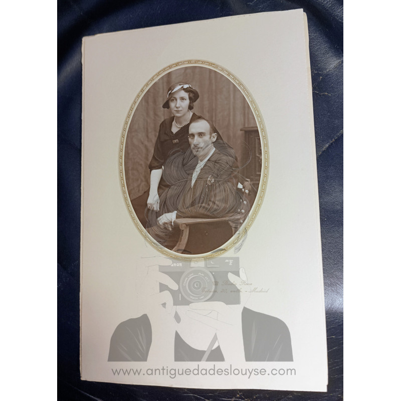 RETRATO  PAREJA AÑOS 30