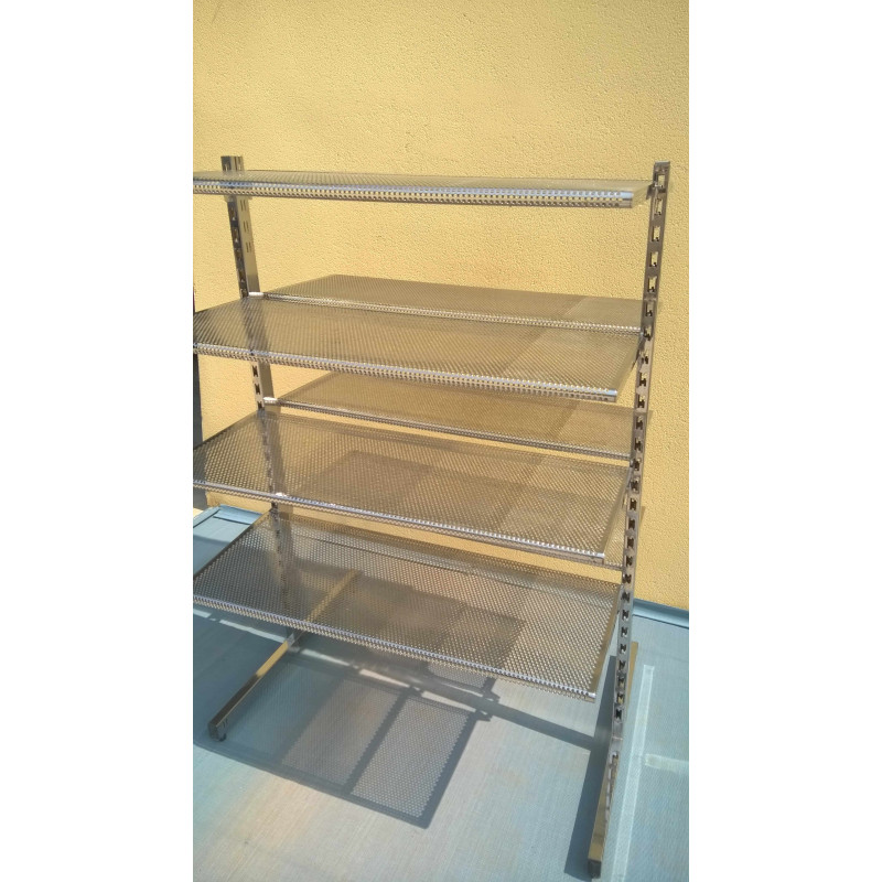 ESTANTERIA DOBLE INOX