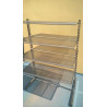ESTANTERIA DOBLE INOX