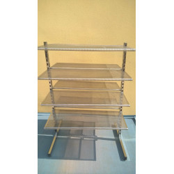 ESTANTERIA DOBLE INOX