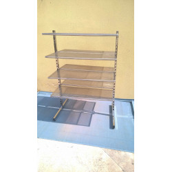 ESTANTERIA DOBLE INOX