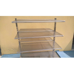 ESTANTERIA DOBLE INOX