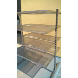 ESTANTERIA DOBLE INOX