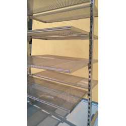 ESTANTERIA DOBLE INOX