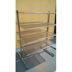 ESTANTERIA DOBLE INOX