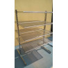 ESTANTERIA DOBLE INOX