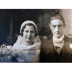 PAREJA DE BODA 1920