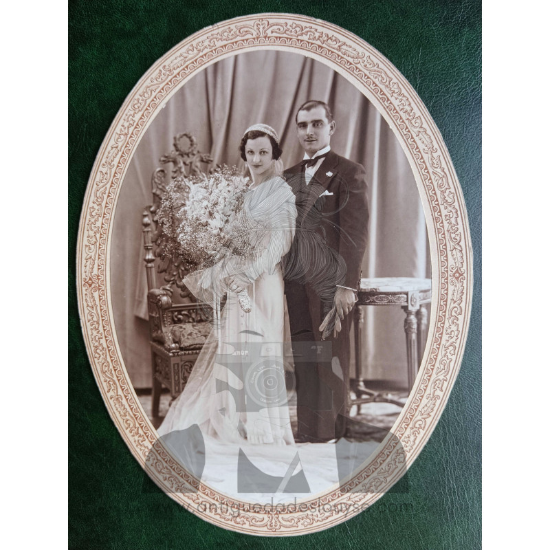 FOTOGRAFÍA OVAL BODA PAREJA