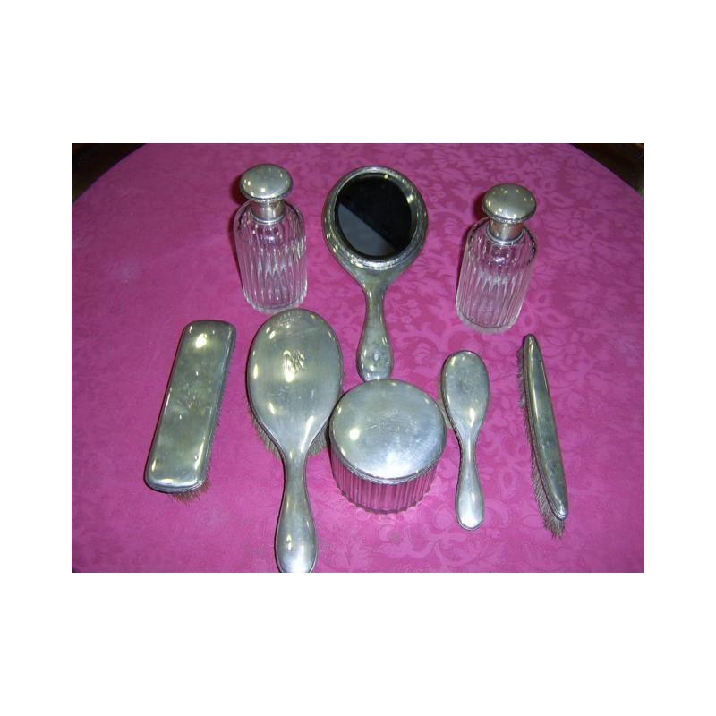 CONJUNTO PLATA PUNZONADA