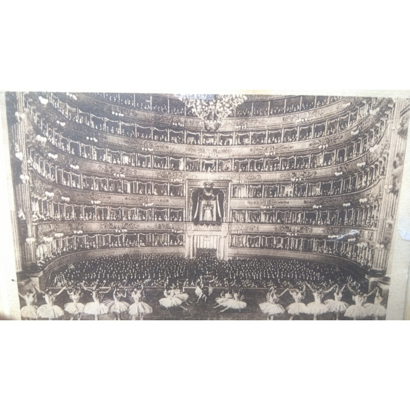 POSTAL MILANO TEATRO