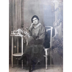 FOTOGRAFÍA ANTIGUA SEÑORA
