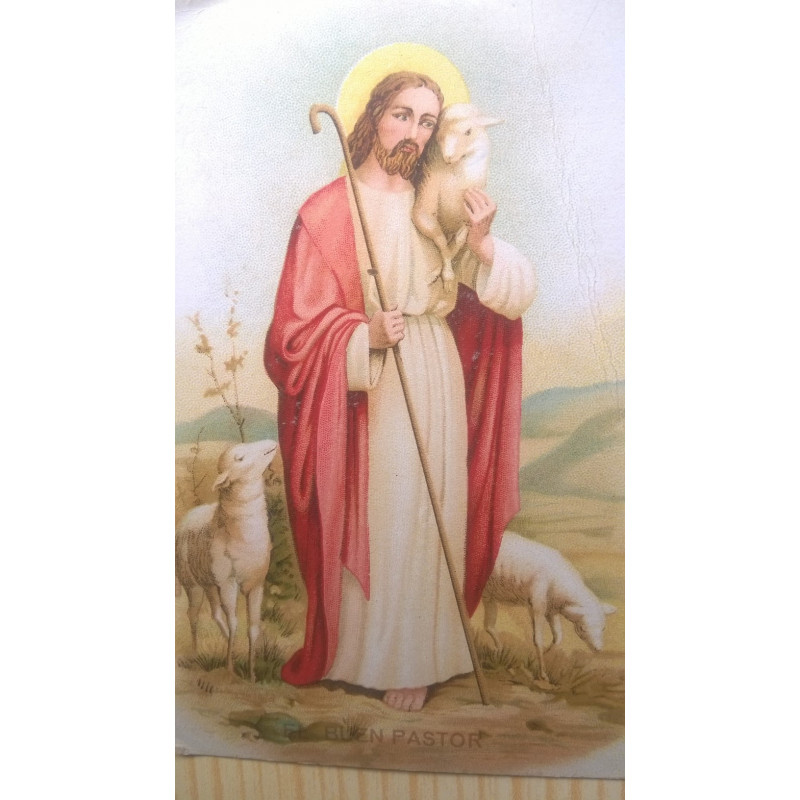 POSTAL IMAGEN BUEN PASTOR