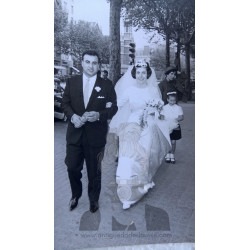 FOTO DE BODA AÑOS 60