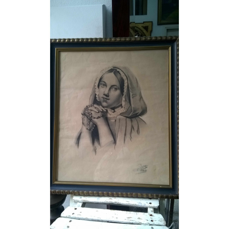 DIBUJO SEÑORITA