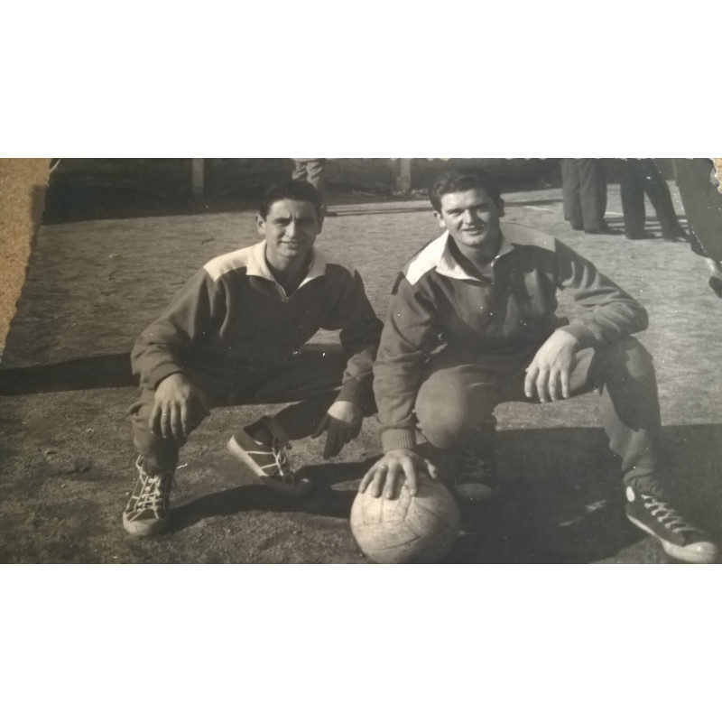 PAREJA DE FUTBOLISTAS