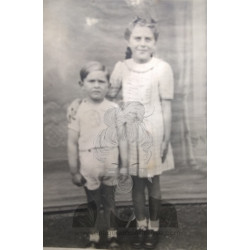 PAREJA DE NIÑOS 1930
