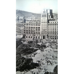 FOTO-POSTAL PLAZA CATALUÑA