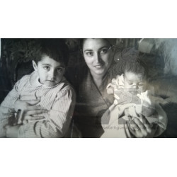 SEÑORA JÓVEN NIÑO Y BEBÉ