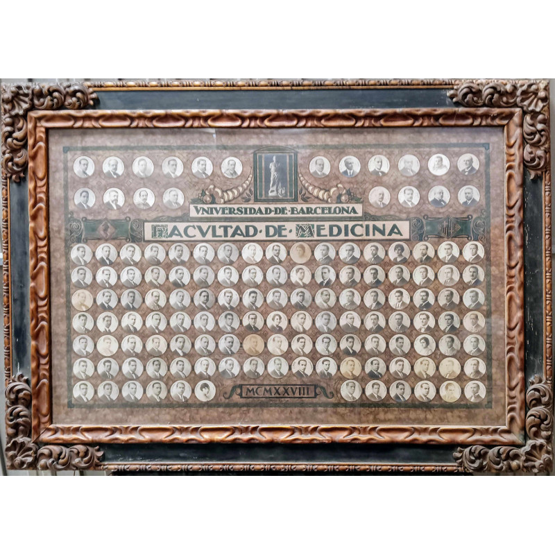 ORLA FACULTAD MEDICINA 1928. BARCELONA