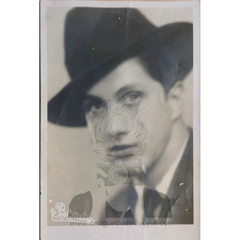 FOTOGRAFÍA ANTIGUA JOVEN