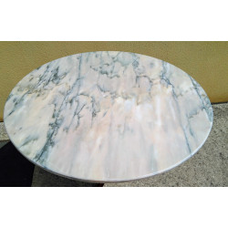 MESA MARMOL Y HIERRO