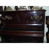 PRECIOSO PIANO  MODERNISTA FECHADO AÑO 1900. ADORNOS EN BRONCE ORIGINAL