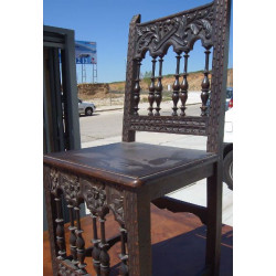 SILLA  ANTIGUA DE BARILLAS