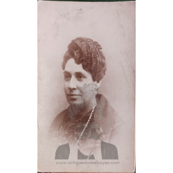 FOTO-POSTAL SEÑORA AÑOS 10-20