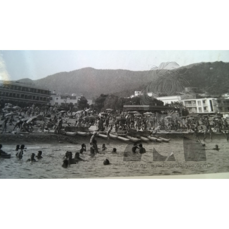 BAÑISTAS EN LA PLAYA