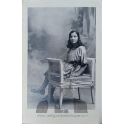 FOTOGRAFÍA ANTIGUA  DAMA