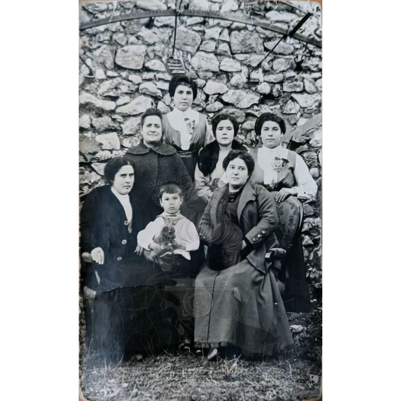 CONJUNTO DE SEÑORAS  HACIA 1910