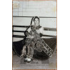SEÑORA VESTIDO ANTIGUO