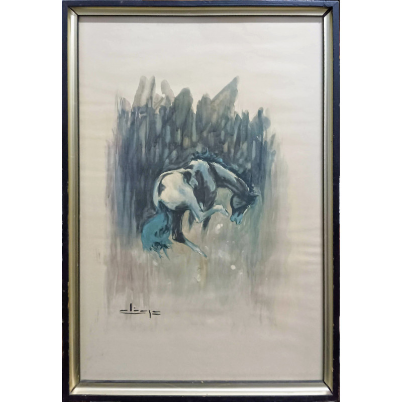 DIBUJO ECUESTRE ALIAGA