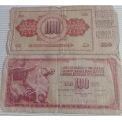 BILLETES 100 DINARES