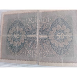 BILLETE 50 MARCOS ALEMANES