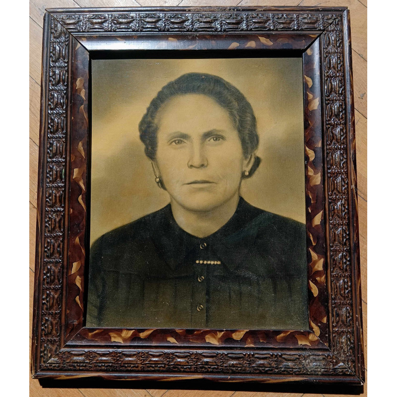 CUADRO DE SEÑORA ANTIGUO