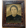CUADRO DE SEÑORA ANTIGUO