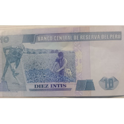 REPUBLICA DEL PERU 10 INTIS