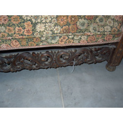 TRESILLO ANTIGUO LABRADO