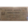 BILLETE 25 PESETAS 1938