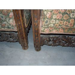 TRESILLO ANTIGUO LABRADO