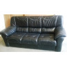 SOFA DE CUERO DE 3 CUERPOS