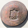 MONEDA  ALFONSO XII. RESELLADA ESCUDO TOLEDO