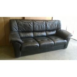 SOFA DE CUERO DE 3 CUERPOS
