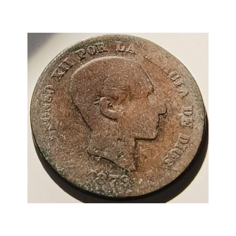 MONEDA ALFONSO XII. 1879