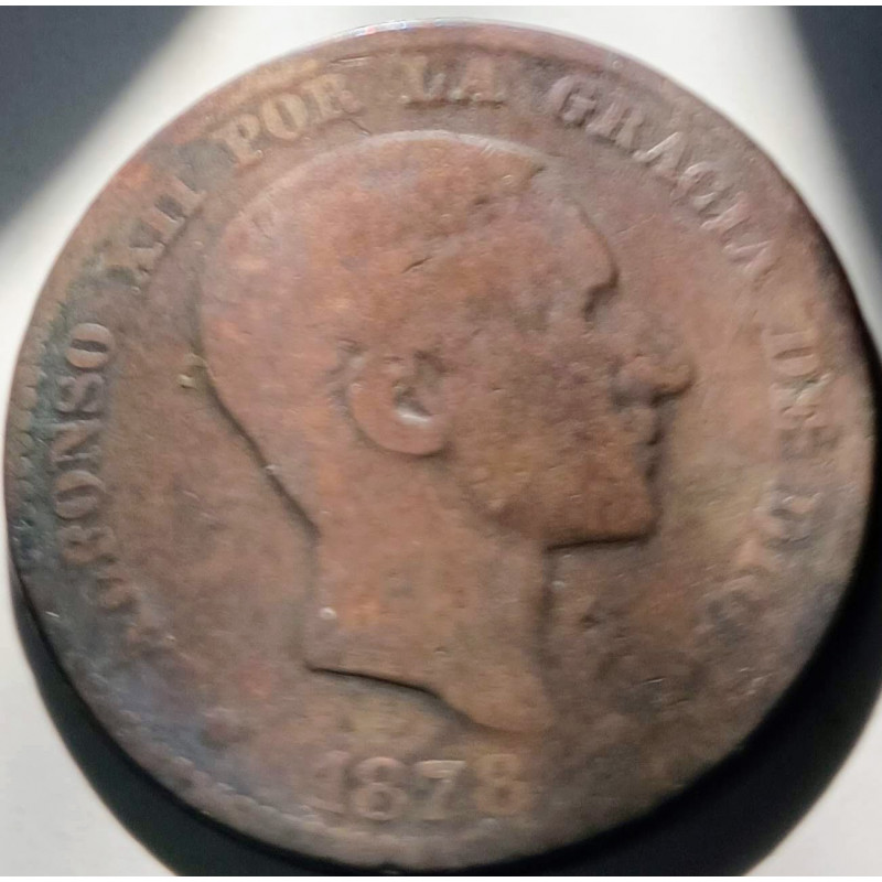 MONEDA ALFONSO XII. 1878