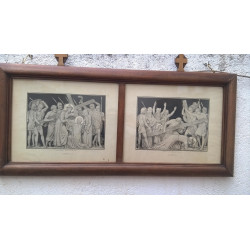 CUADRO VIA CRUCIS ALEMÁN