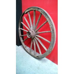 RUEDA DE CARRO ANTIGUA