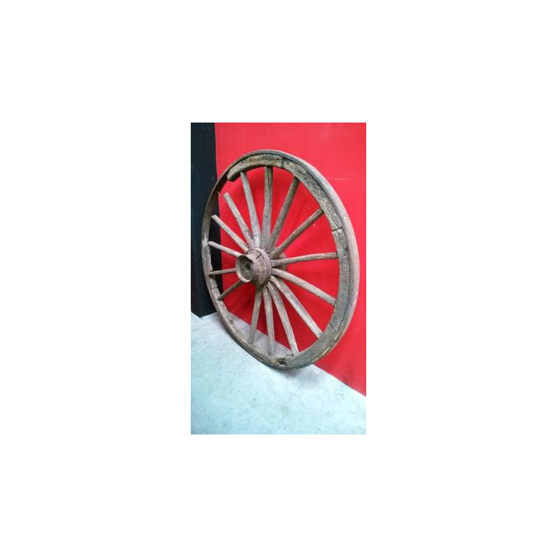 RUEDA DE CARRO ANTIGUA