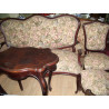 CONJUNTO ISABELINO TRESILLO Y MESITA